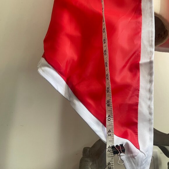 White and Red Long Military Uniform Style Cosplay Coat - Picture 11 of 11